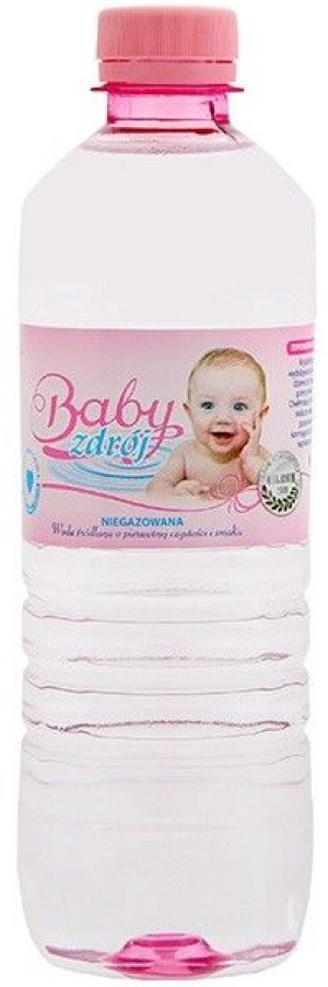 Woda Źródlana Niegazowana 500 Ml - Baby Zdrój