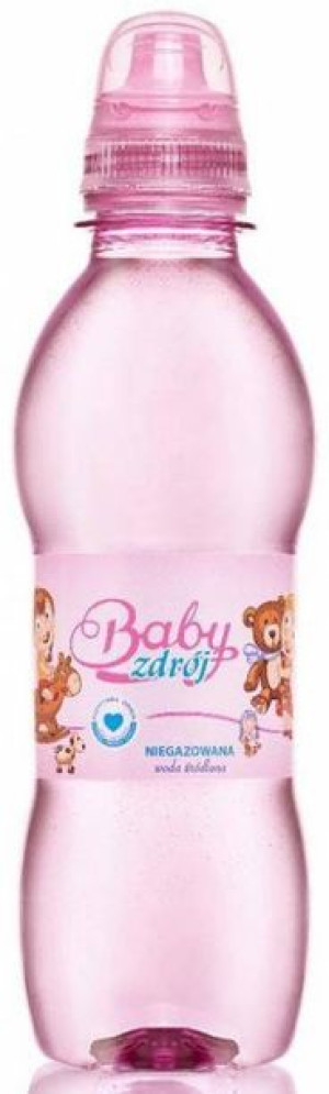 Woda Źródlana Niegazowana Girl 250 Ml - Baby Zdrój