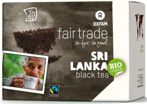 Herbata Czarna Ekspresowa Fair Trade Bio (20 X 1,8 G) 36 G - Oxfam