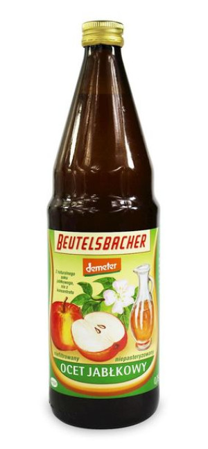 Ocet Jabłkowy Niefiltrowany Bio 750 Ml - Beutelsbacher