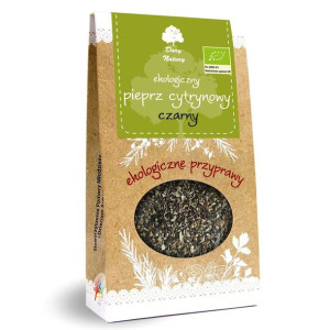Pieprz Czarny Cytrynowy Bio 50 G - Dary Natury