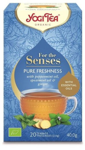 Herbatka Dla Zmysłów Świeżość Bio (20 X 2,0 G) 40 G - Yogi Tea