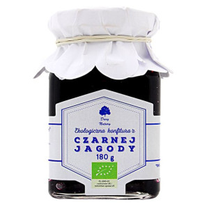 Konfitura Z Czarnej Jagody Bio 180 G - Dary Natury