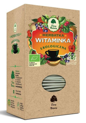 Herbatka Witaminka Bio (25 X 2,5 G) - Dary Natury