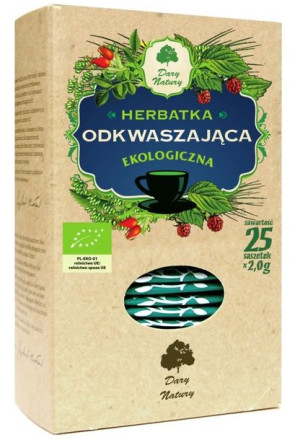 Herbatka Odkwaszająca Bio (25 X 2 G) - Dary Natury