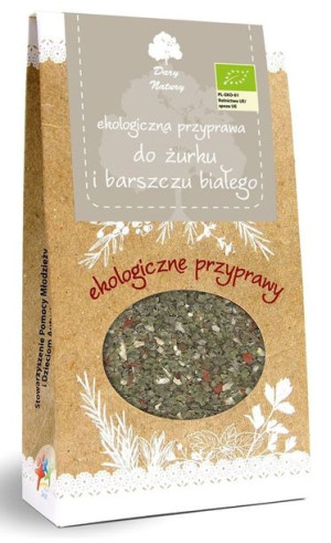 Przyprawa Do Żurku I Barszczu Białego Bio 50 G - Dary Natury