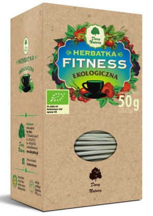 Herbatka Fitness Bio (25 X 2 G) - Dary Natury