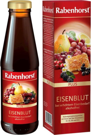 Napój Owocowo-ziołowy Z Żelazem I Witaminami C, B1, B2, B12 450 Ml - Rabenh