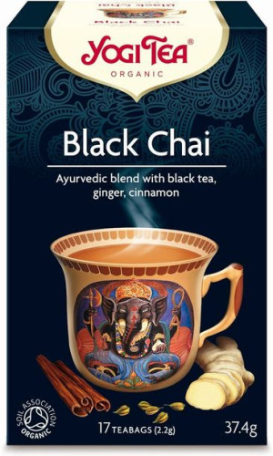 Herbata Czarna Black Chai Z Imbirem I Cynamonem Bio (17 X 2,2 G) 37,4 G - Y