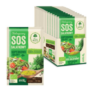 Sos Sałatkowy Koperkowo - Ziołowy Bio 10 G - Dary Natury