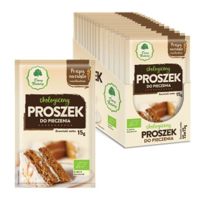 Proszek Do Pieczenia Bio 15 G - Dary Natury