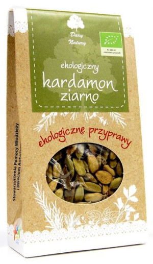 Kardamon Ziarno Bio 40 G - Dary Natury