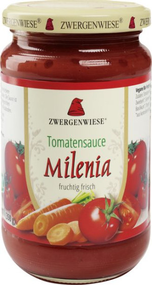 Sos Pomidorowy Milenia Bezglutenowy Bio 350 G - Zwergenwiese