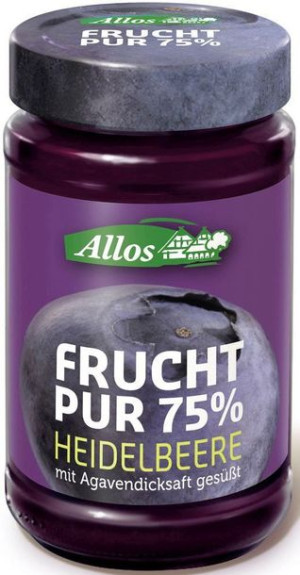 Mus Jagodowy (75% Owoców) Bio 250 G - Allos