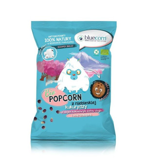Popcorn Z Niebieskiej Kukurydzy Z Olejem Kokosowym I Solą Himalajską Bio 50