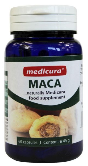 Maca (korzeń) W Kapsułkach 45 G (60 Szt.) - Medicura
