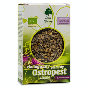 Ostropest Plamisty Ziarno Bio 100 G - Dary Natury