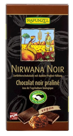 Czekolada Nirvana Truflowa Bio 100 G - Rapunzel