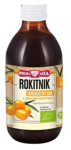 Sok Z Owoców Rokitnika Nfc Bio 250 Ml - Polska Róża