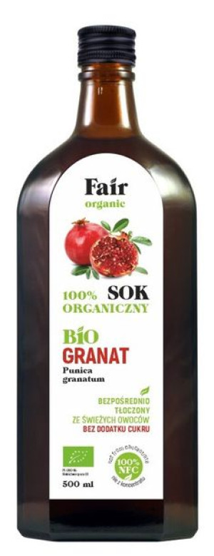 Sok Z Granatu Nfc Bio 500 Ml - Fair Organic