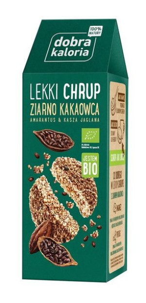 Talarki Lekki Chrup Z Ziarnem Kakaowca Bio 65 G - Dobra Kaloria