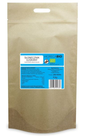 Słonecznik Łuskany Bio 4 Kg - Horeca