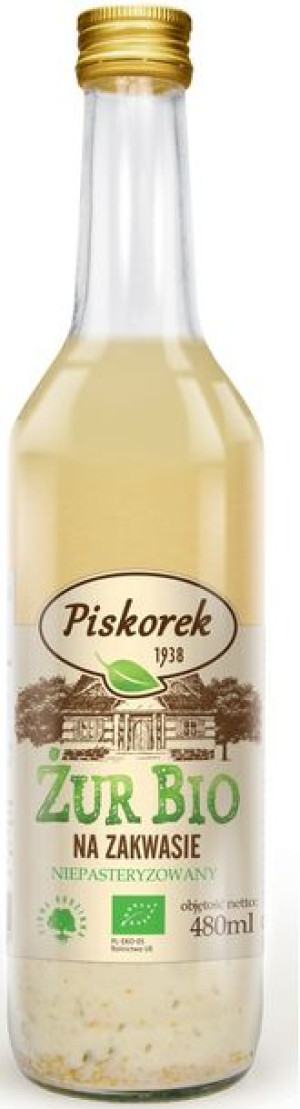 Żur Na Zakwasie Bio 480 Ml - Piskorek
