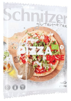 Kukurydziany Spód Do Pizzy Bezglutenowy Bio 100 G - Schnitzer