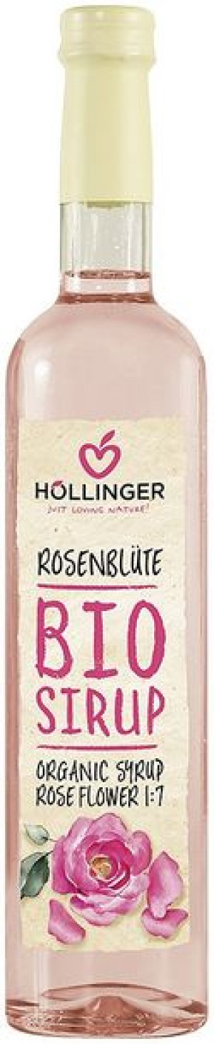 Syrop Różany Bio 500 Ml - Hollinger
