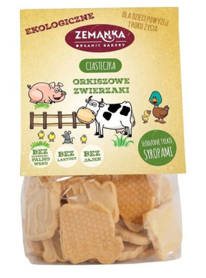 Ciastka Orkiszowe Zwierzaki Bio 100 G - Zemanka