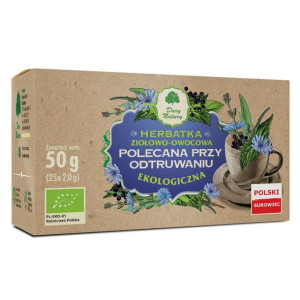 Herbatka Polecana Przy Odtruwaniu Bio (25 X 2 G) - Dary Natury