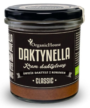 Krem Kokosowo-daktylowy Classic Bezglutenowy Bio 280 G - Organic House (dak