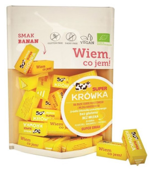 Krówki Bananowe Bezglutenowe Bio 150 G - Me Gusto (super Krówka)