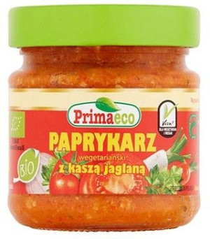 Paprykarz Z Kaszą Jaglaną Bio 160 G - Primaeco
