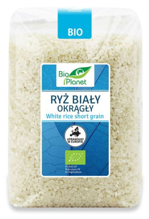 Ryż Biały Okrągły Bio 1 Kg - Bio Planet