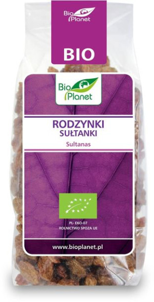 Rodzynki Sułtanki Bio 200 G - Bio Planet