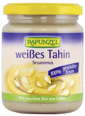 Tahina Biała Z Sezamu Łuszczonego Bio 250 G - Rapunzel