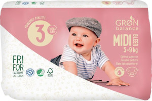 Pieluchy Midi 5 - 9 Kg (56 Szt.) - Gron Balance