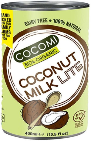 Coconut Milk - Napój Kokosowy Light W Puszce (9% Tłuszczu) Bio 400 Ml - Coc