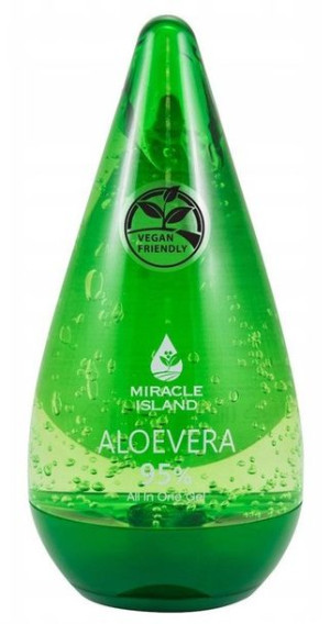 Żel Aloesowy 99 % Do Pielęgnacji Ciała 250 Ml - Miracle Island