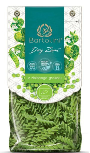 Makaron (z Groszku Zielonego) Świderki Bio 250 G - Bartolini
