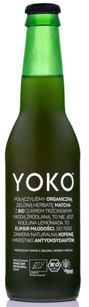 Napój Z Zielonej Herbaty Matcha Bezglutenowy Bio 330 Ml - Yoko