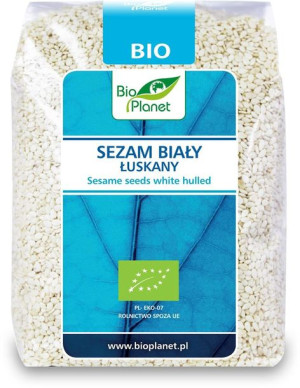 Sezam Biały Łuskany Bio 250 G - Bio Planet