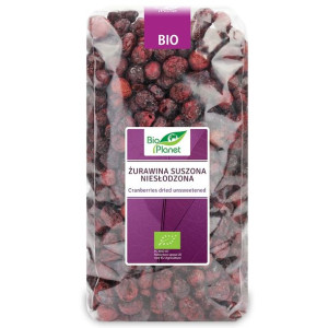 Żurawina Suszona Niesłodzona Bio 150 G - Bio Planet