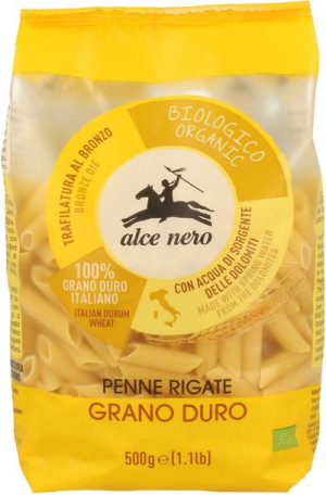Makaron (semolinowy) Penne Bio 500 G - Alce Nero