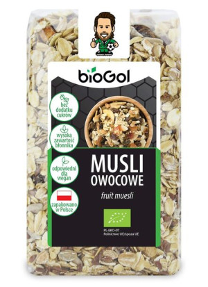 Musli Owocowe Bio 300 G - Biogol