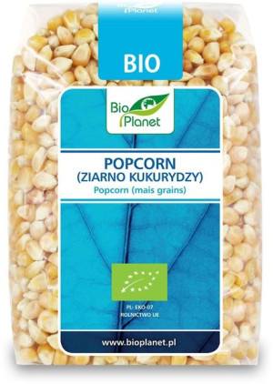 Popcorn (ziarno Kukurydzy) Bio 400 G - Bio Planet