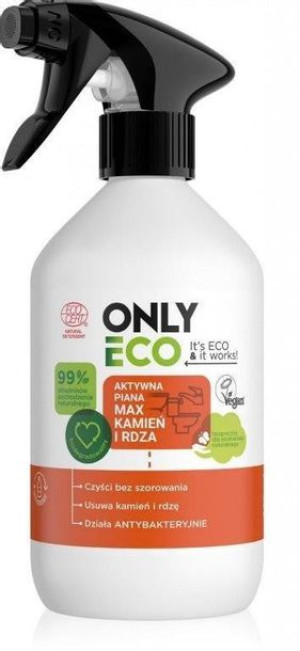 Spray Do Czyszczenia Kamień I Rdza Aktywna Piana 500 Ml - Only Eco