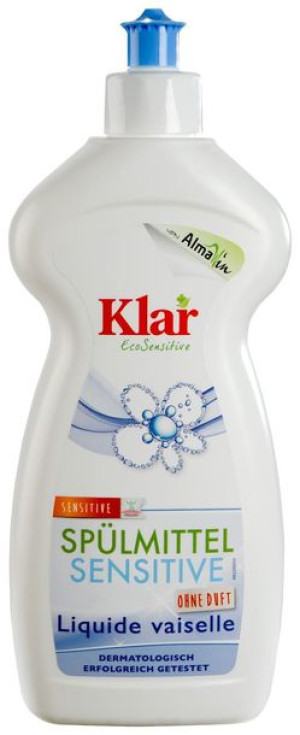 Płyn Do Mycia Naczyń Sensitive Eco 500 Ml - Klar
