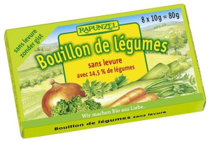 Bulion - Kostki Warzywne Bez Zawartości Drożdży (jasnozielone) Bio 8x10 G -